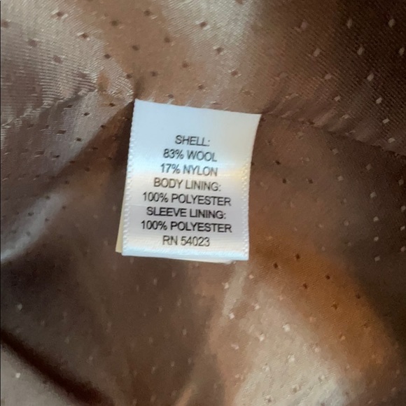 Banana Republic camel pea coat - Picture 5 of 6